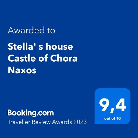 Apartamento Stella' S House Castle Of Chora Naxos Naxos City